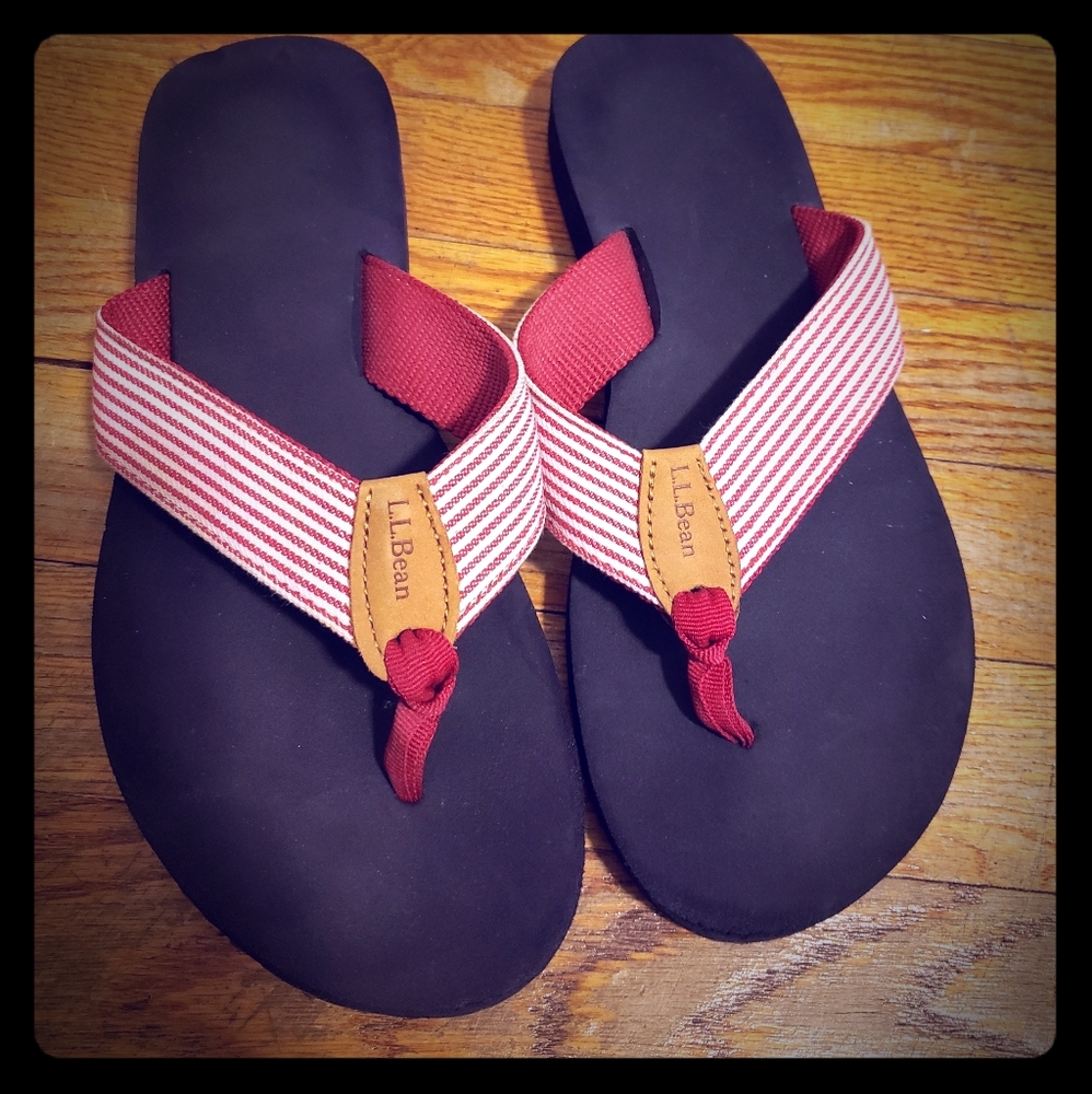 LL Bean Flip Flops